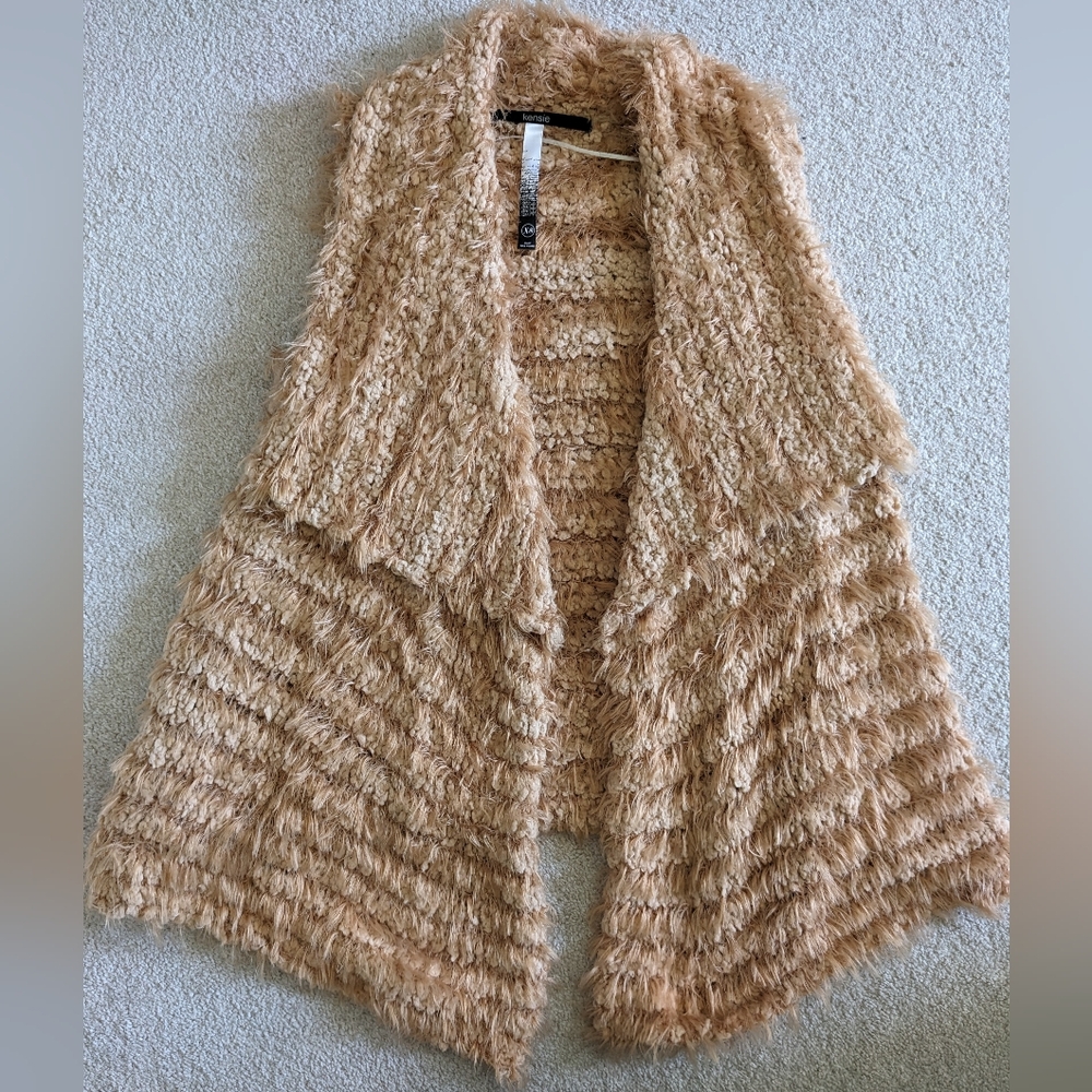 Kensie Sleeveless Cardigan